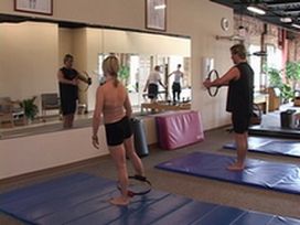 Pilates Magic Circle lesson